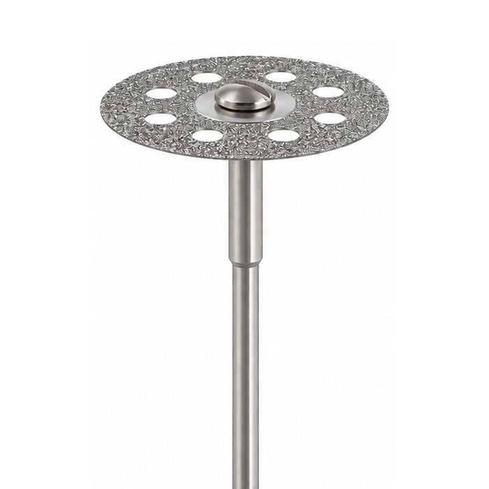Disque diamanté 2 faces Flex plein perforé 0.30 mm - Céramique