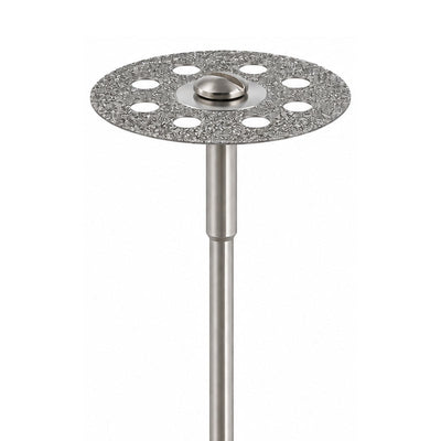 Disque diamanté 2 faces flex plein perforé 0.30 mm pour céramique