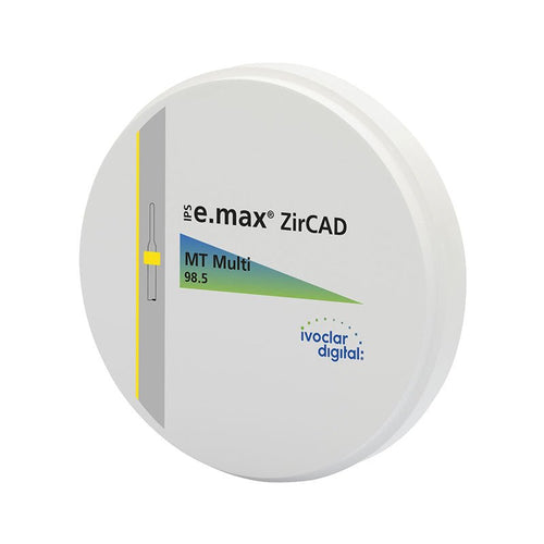Disque Zircone E.max Zircad MT Multi - layers 98 x 16 mm - Massilia Dental - Fournitures Matériel Cabinet Dentaire