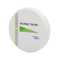 Disque Zircone E.max Zircad MT 98.5 x 18 mm. - Massilia Dental - Fournitures Matériel Cabinet Dentaire
