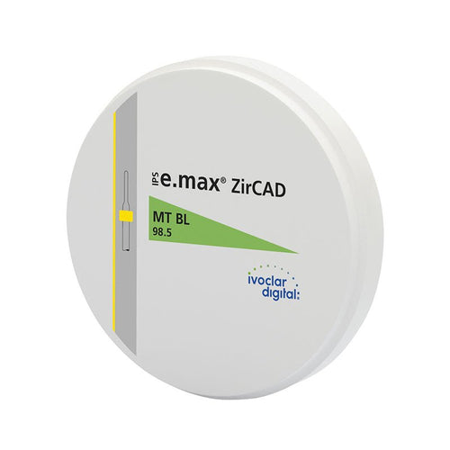Disque Zircone E.max Zircad MT 98.5 x 18 mm. - Massilia Dental - Fournitures Matériel Cabinet Dentaire