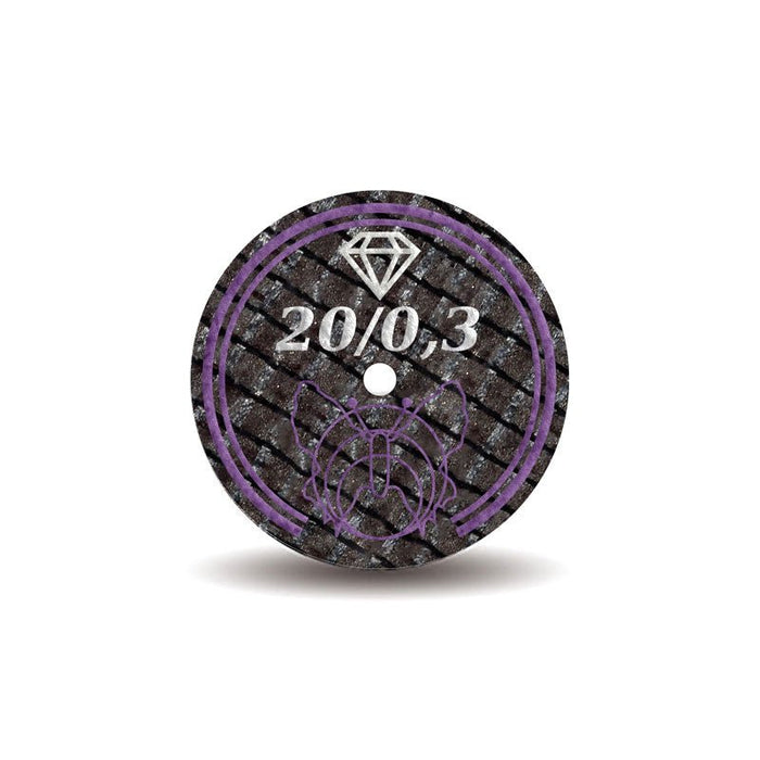 Disque diamant Mothyl 20 x 0.3 mm - Séparation Zircone - Massilia Dental - Fournitures Matériel Cabinet Dentaire