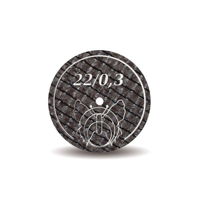 Disque à séparer Mothyl 22 x 0.3 mm - Métaux Non - précieux. - Massilia Dental - Fournitures Matériel Cabinet Dentaire