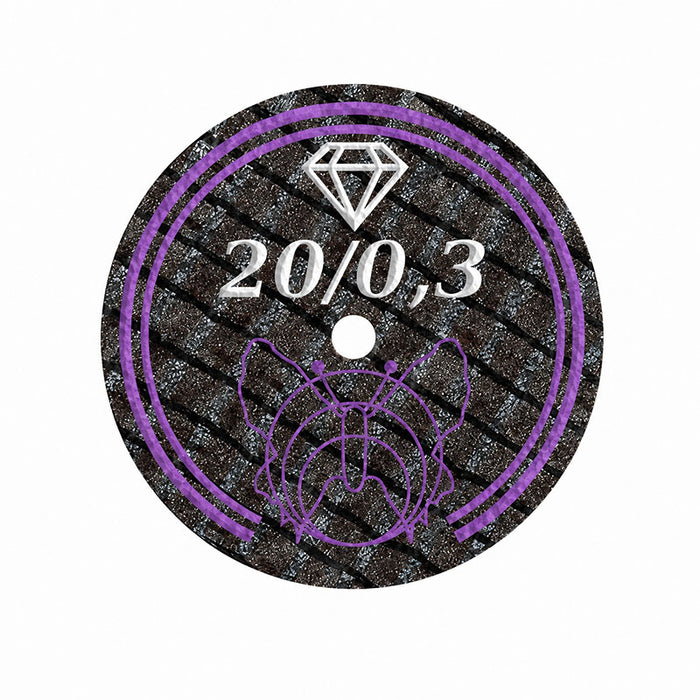 Disque diamant Mothyl 20 x 0.3 mm - séparation zircone 