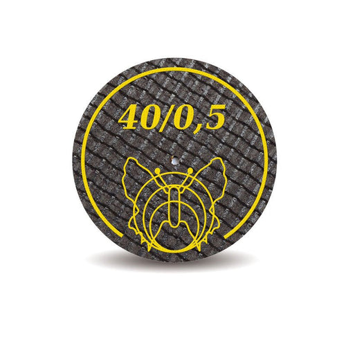 Disques à Séparer Mothyl 40 x 0.5 mm - Tronçonnage Acier - Massilia Dental - Fournitures Matériel Cabinet Dentaire