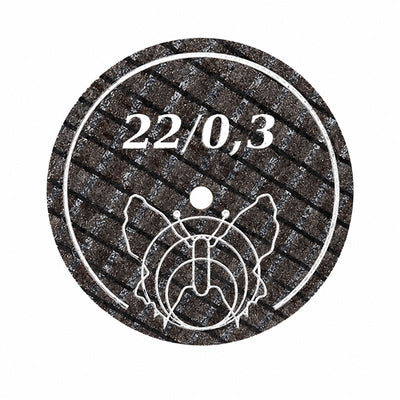 Disque à séparer Mothyl 22 x 0.3 mm - Métaux non-précieux