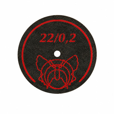 Disque à séparer Mothyl 22 x 0.2 mm Découpe acier et polyamide