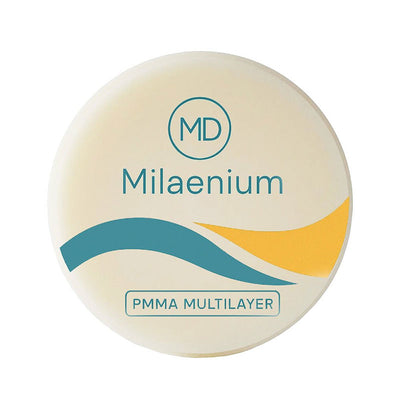 Disque PMMA Multilayers 98,5 x 14 mm D.L.G pour laboratoire dentaire