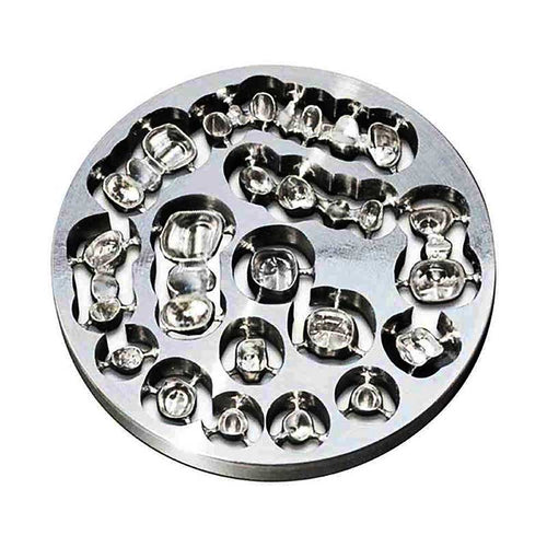 alt="Disque titane 98 x 22 mm grade 5 TC4 usiné - Milaeniuml - Massilia Dental - fourniture matériel dentaire"