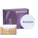 Zircone Blanche 4Design 98 mm HT 1200 Mpa - 4Design - Massilia Dental - Fournitures Matériel Cabinet Dentaire