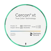 Disque Zircone Cercon XT 98 x 18 mm. - Massilia Dental - Fournitures Matériel Cabinet Dentaire