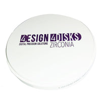 Disque Zircone 25 mm STML Multilayers 4Design Dégradé 1530°C - Massilia Dental - Fournitures Matériel Cabinet Dentaire