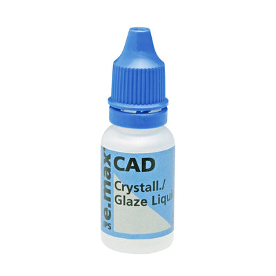 E - max CAD Crystall Glaze Seringue Finition Normale ou Fluo - Massilia Dental - Fournitures Matériel Cabinet Dentaire
