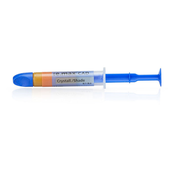E - max CAD Crystall Shade Seringue 3 Gr Finition Caractérisée - Massilia Dental - Fournitures Matériel Cabinet Dentaire