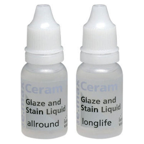Liquide Glazure Finitions Longlife Allround E.max 15 ml. - Massilia Dental - Fournitures Matériel Cabinet Dentaire