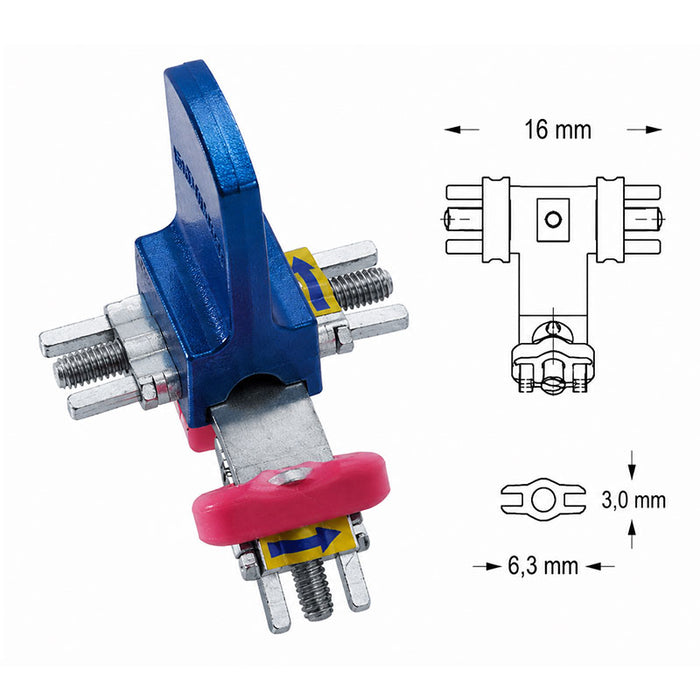 Vérin orthodontique tridirectionnel Dentaurum - 1 Pièce