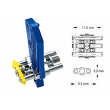 Verin écarteur orthodontie maxi Dentaurum avec mesure