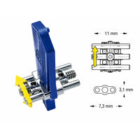 Verin écarteur orthodontie maxi Dentaurum avec mesures