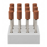 Meule Edenta cylindrique Ø 5 mm pour dégrossissage des stellites et châssis métalliques chrome-cobalt