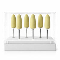 Polissoir flamme Edenta jaune boite