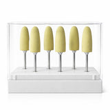 Polissoir flamme Edenta jaune boite