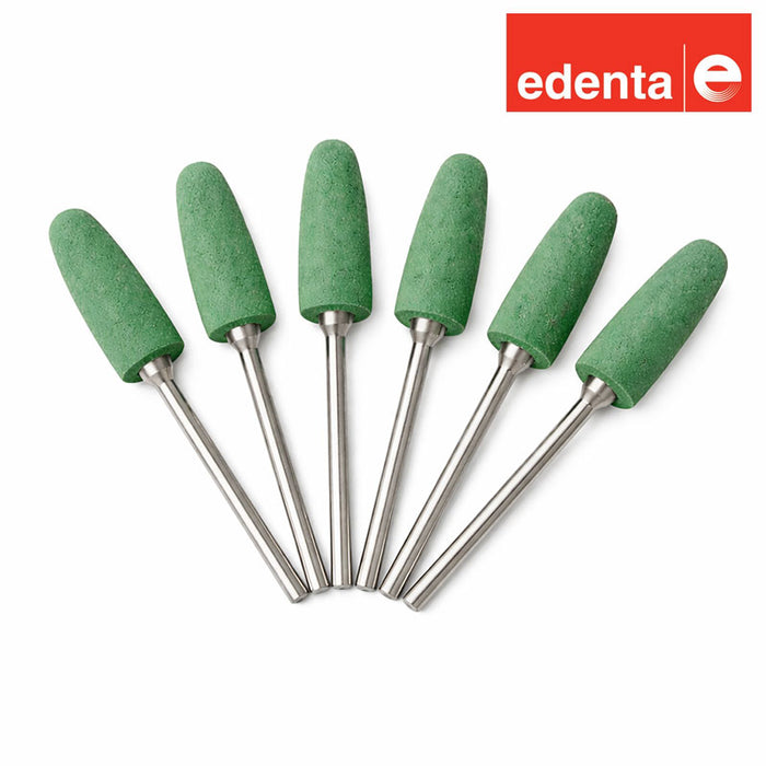 Polissoir flamme vert Edenta 24 mm – grain gros (0674HP-6)