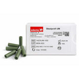 Edenta Steel-Profi Green Cylinder — medium-grit rubber polisher (Ø 2.35 mm)