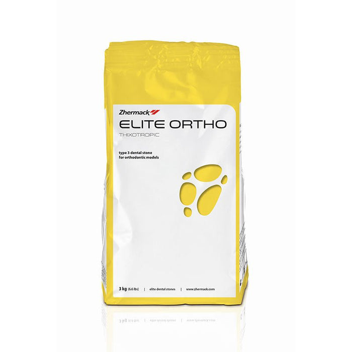 Elite Ortho platre orthodontie Zhermack blanc brillant