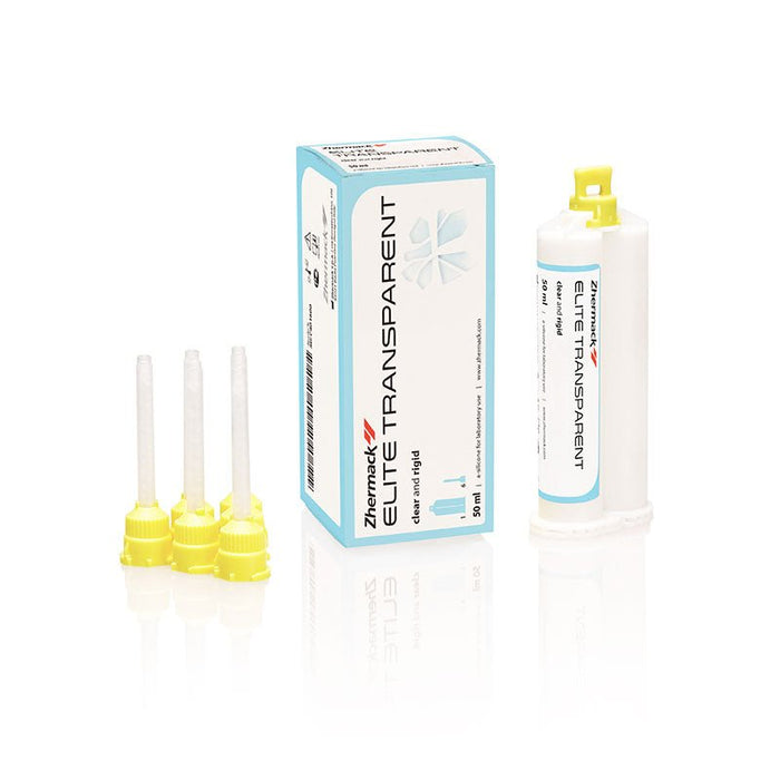 Elite Transparent Zhermack Silicone Translucide - Composite - Massilia Dental - Fournitures Matériel Cabinet Dentaire