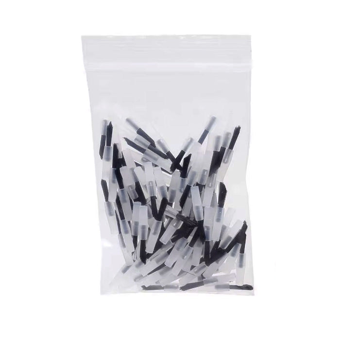 Pinceaux à Usage Unique Jetables + Manche - Sachet 100 pièces