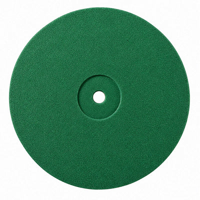 Lentille verte Edenta pour polissage résine.