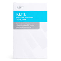 Matériau F.I.T.T Kerr poudre et liquide pour empreinte fonctionnelle prothèse dentaire