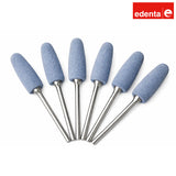 Edenta Dark Blue Flame Polisher — Medium Grit for Resin (24 mm)