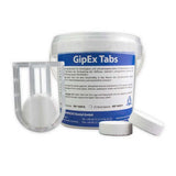 alt="GipEx Tabs floculant pour bac decantation laboratoire - Massilia Dental"