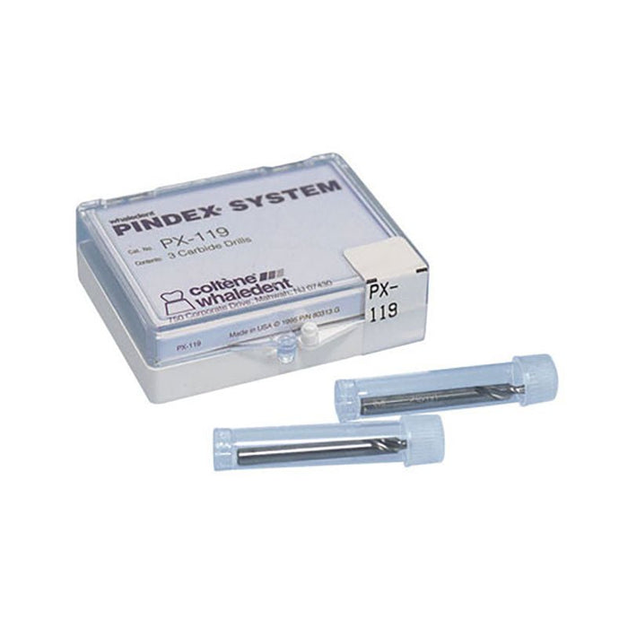 Forets Pindex Coltène Foreuse Plaque à Socles - 3 Pièces - Massilia Dental - Fournitures Matériel Cabinet Dentaire