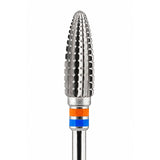 Fraise tungstène dentaire spéciale résine Molle et silicone vue tête