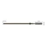Fraise Carbure de Tungstène Cylindrique - Grattage Armature Céramique. - Massilia Dental - Fournitures Matériel Cabinet Dentaire