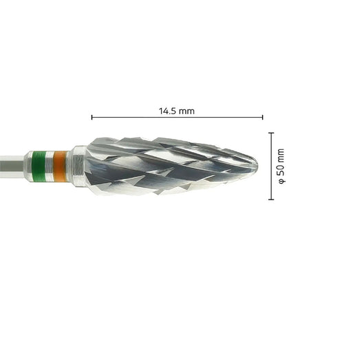 Fraise Tungstène Pour Résine Acrylique ou Plaque PEI Photo - Massilia Dental - Fournitures Matériel Cabinet Dentaire