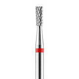 Fraise carbure tungstène cône inversé - grattage résine 5.5 mm