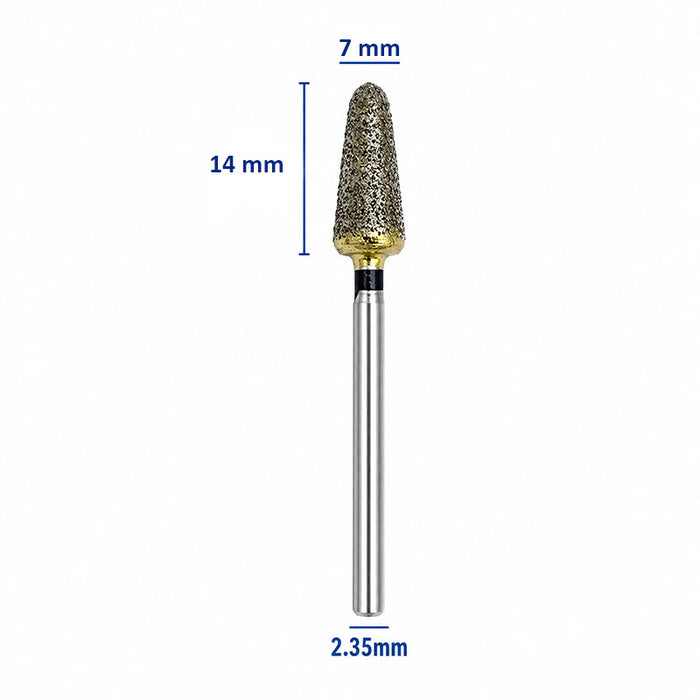 Fraise Diamantée Conique 7 mm Super Gros Grain