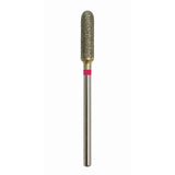 Fraise diamantée dans la masse grain fin cylindre arrondi 3.7 mm