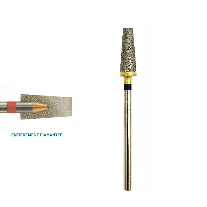 Fraise Diamantée Super Gros MD 5 mm - Couronnes et Stellites - Massilia Dental - Fournitures Matériel Cabinet Dentaire