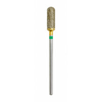 Fraise diamantée masse grain gros 0.50 cm cylindre arrondi