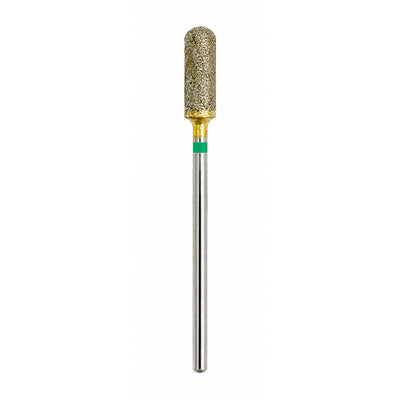 Fraise diamantée masse grain gros 0.50 cm cylindre arrondi