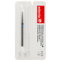 Fraise tungstène pointue Edenta travaux stellite Cr - Co blister
