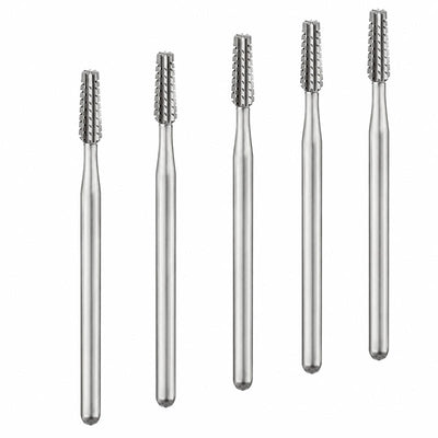 Fraise fissure conique blister 5 pièces tungstène travail sur résine