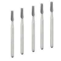 Fraise Fissure Droite ou Conique 5 Pièces Tungstène - Massilia Dental - Fournitures Matériel Cabinet Dentaire