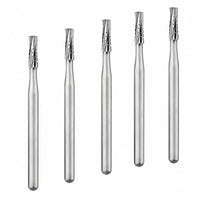 Fraise fissure droite blister 5 pièces tungstène travail sur résine