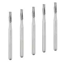 Fraise Fissure Droite ou Conique 5 Pièces Tungstène - Massilia Dental - Fournitures Matériel Cabinet Dentaire