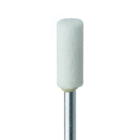 Fraise Abrasive Corindon Blanche 733 - Cylindre 22 x 4.5 mm. - Massilia Dental - Fournitures Matériel Cabinet Dentaire